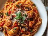 Rustic Italian Chicken Spaghetti Recipe
