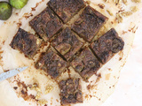Carrés biscuités figues et noix