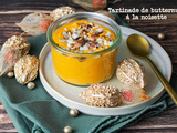 Tartinade épicée de butternut à la noisette