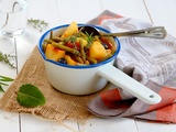 Mijoté de pommes de terre et haricots à l’italienne