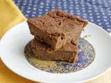 Fondant à la patate douce, caroube et chocolat (vegan, sans gluten)