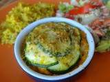 Gratin de patate douce et courgette