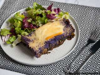 Parmentier de choux de Bruxelles