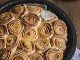 Cinnamon rolls vegan aux épices indiennes