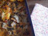 Celle qui faisait...un gratin de blettes au basilic {végétalien}